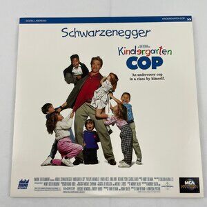Home Video Kindergarten Cop Laserdisc LD Collectible Arnold Schwarzenegger